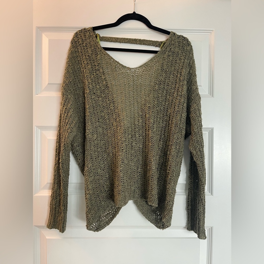 Women’s Olive Green Sweater